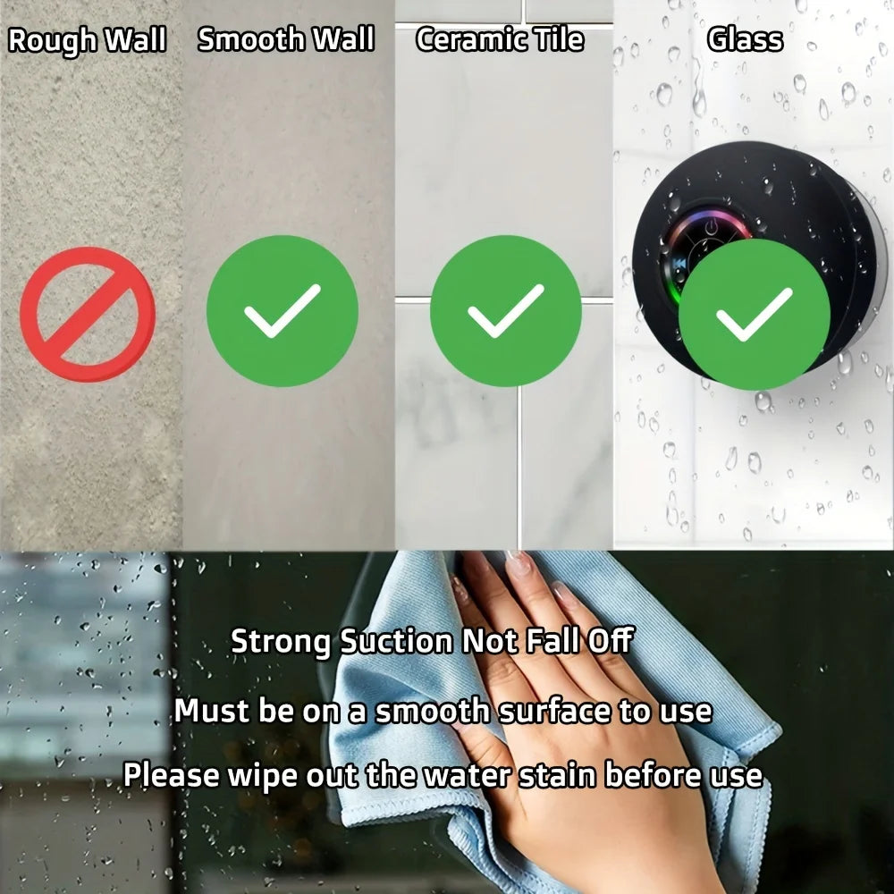 AquaBlast Wireless Shower Speaker